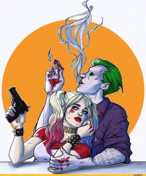 Harley Quinn & Joker