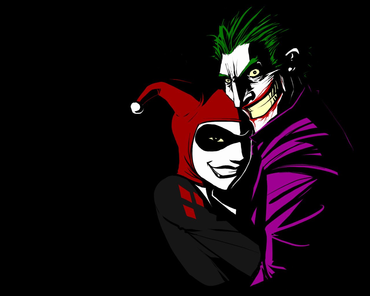Harley Quinn & Joker.